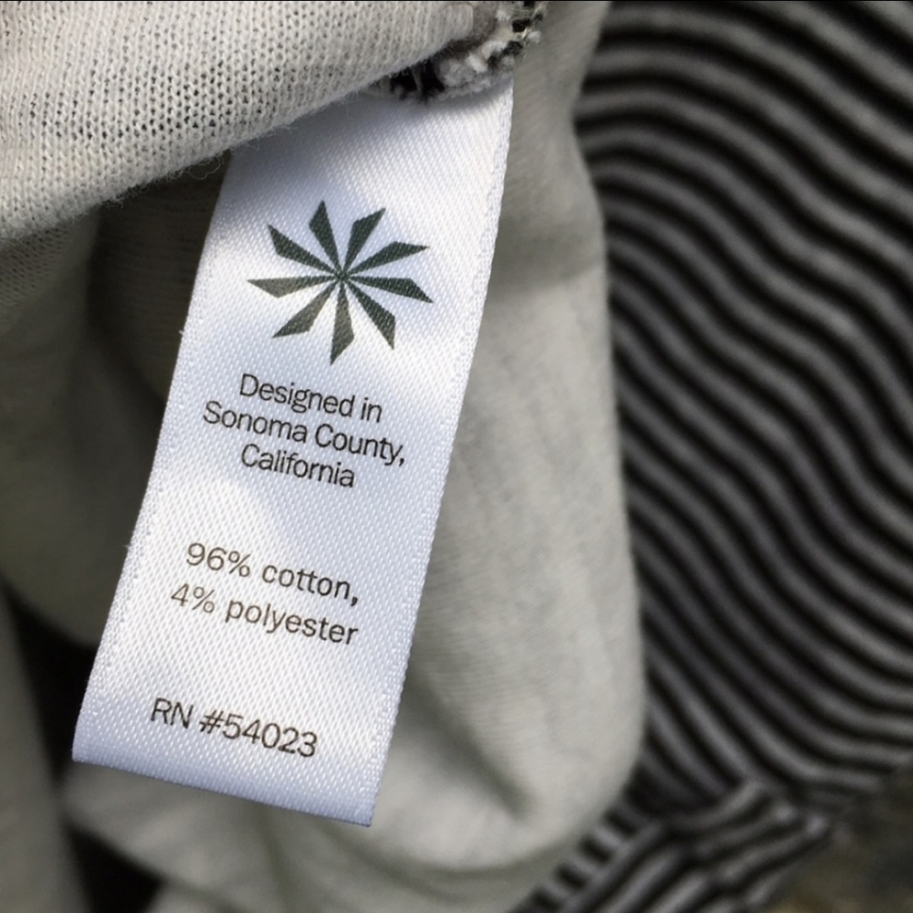Athleta “Ease Up” Striped Sweatshirt Dress - Small - Picture 2 of 11